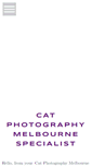 Mobile Screenshot of catphotographermelbourne.com